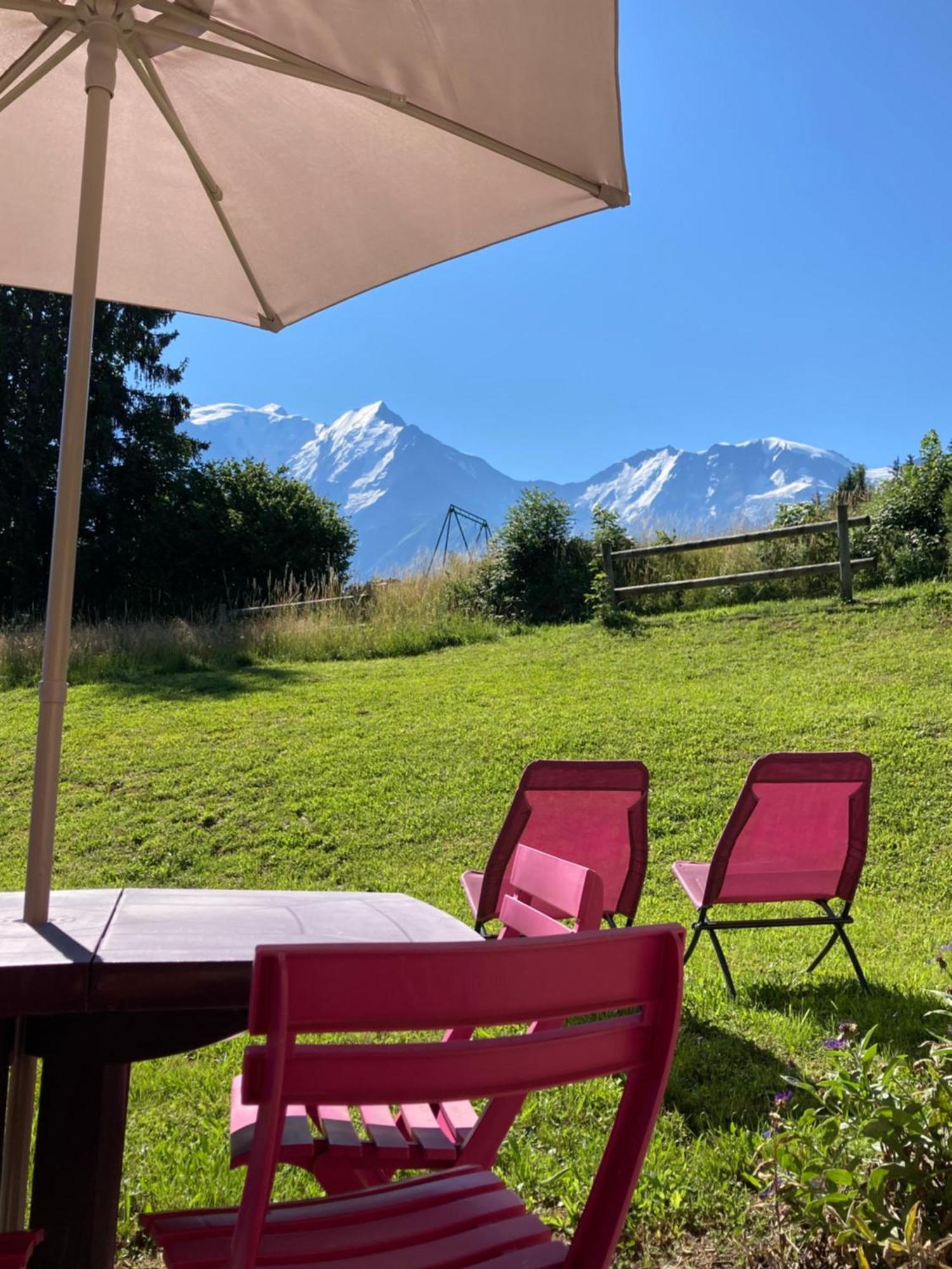 Marie Mont Blanc Vue Mont Blanc